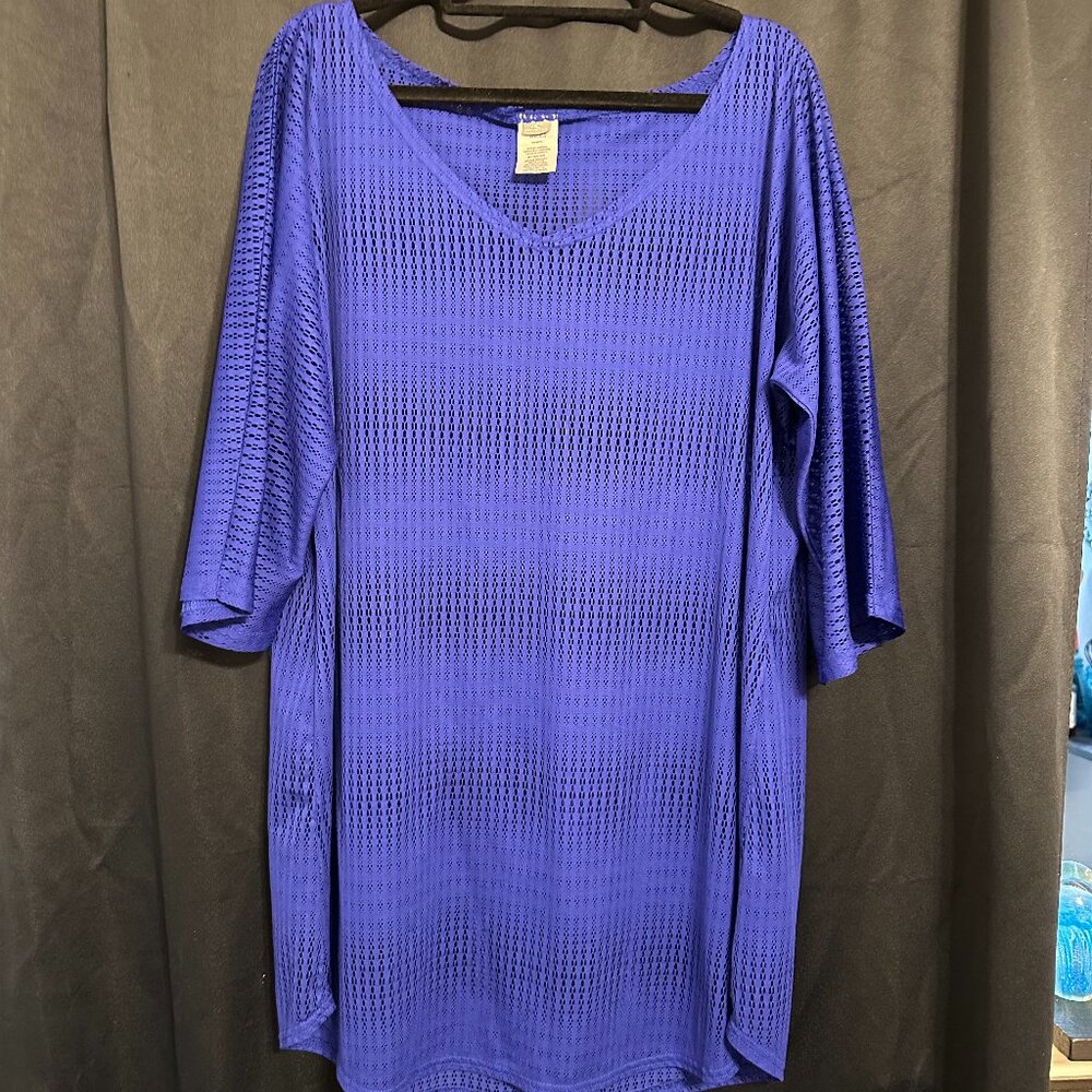 O'Neill Royal Blue Mesh Beach Coverup - Size M/L
